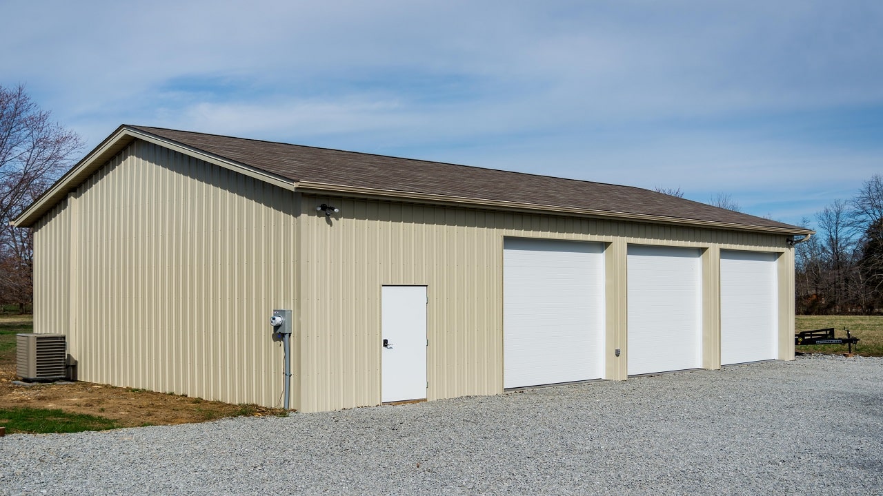 100x100 Pole Barn Garage Kits