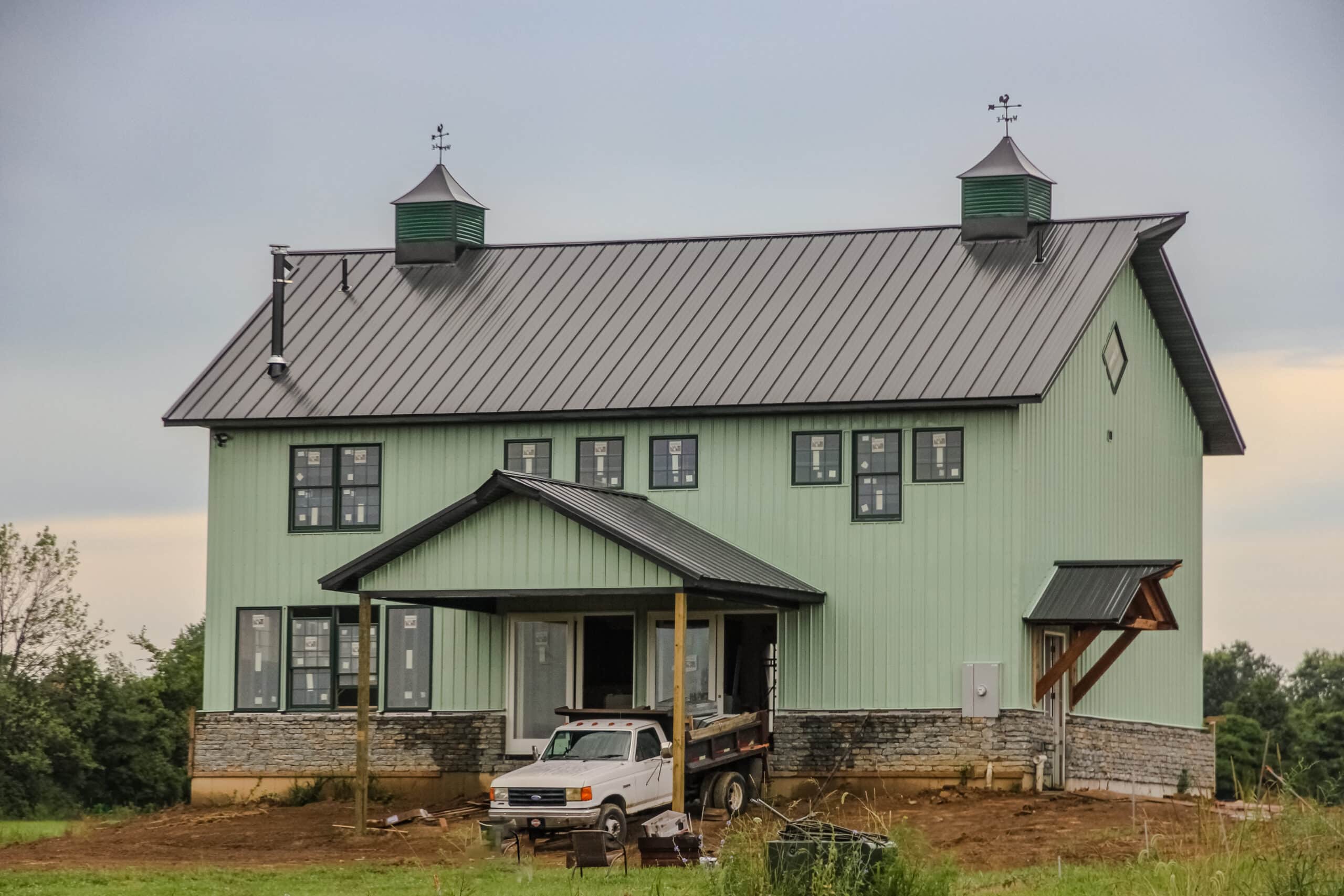 40x100 Brown Barndominium for sale in ohio