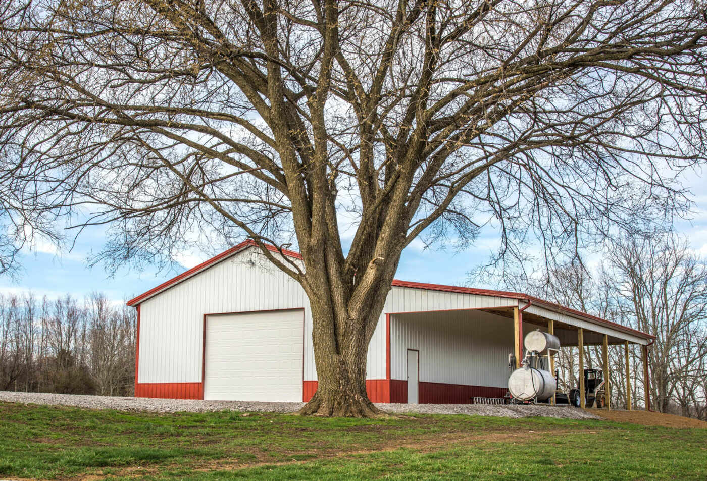50x100 agricultural pole barn