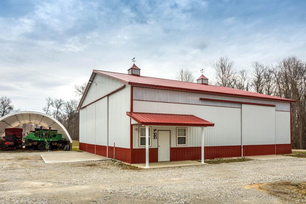 Agricultural Pole Barn Kit 80x120