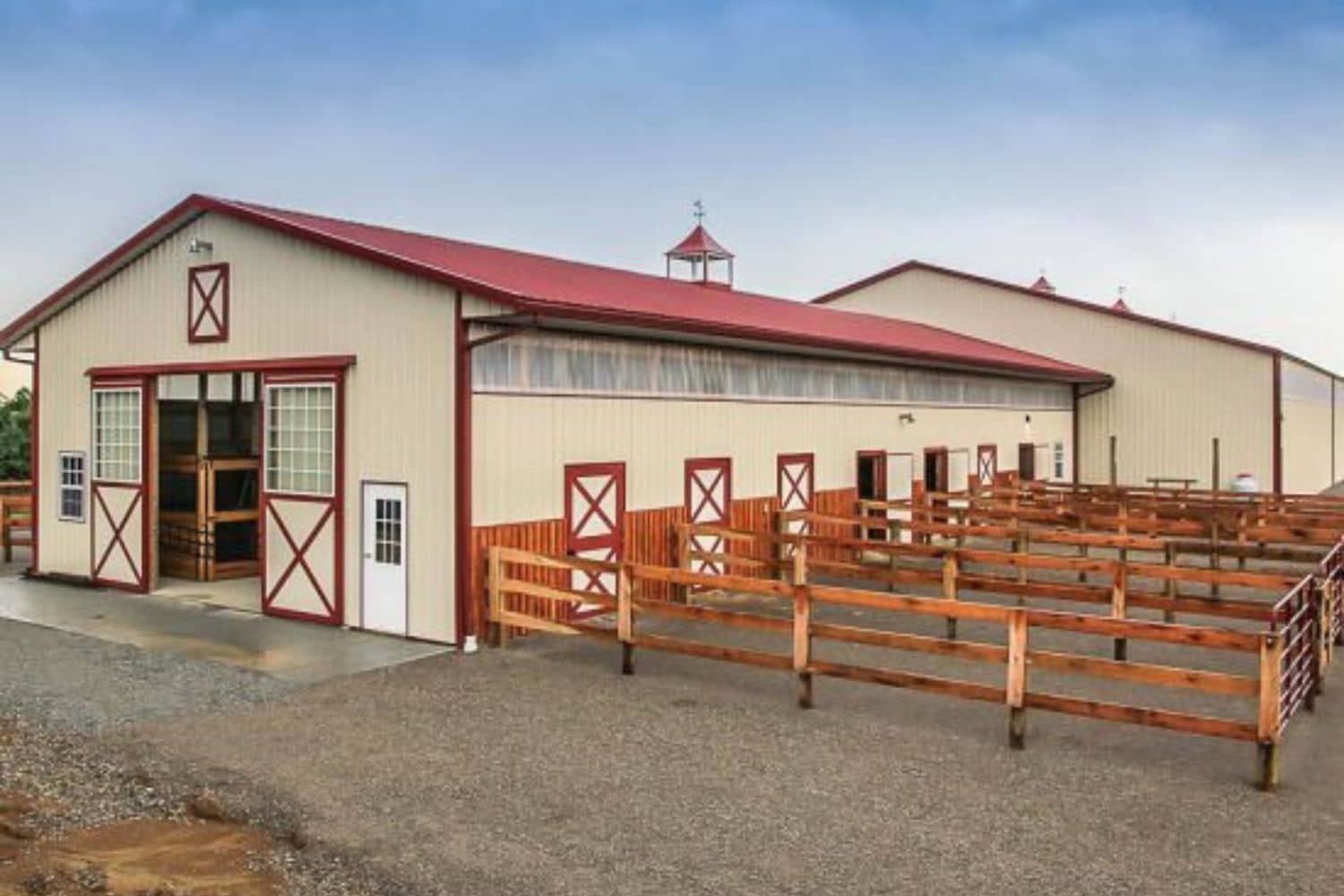 Customizable Layout For 40x90 Agricultural Pole Barn Kits