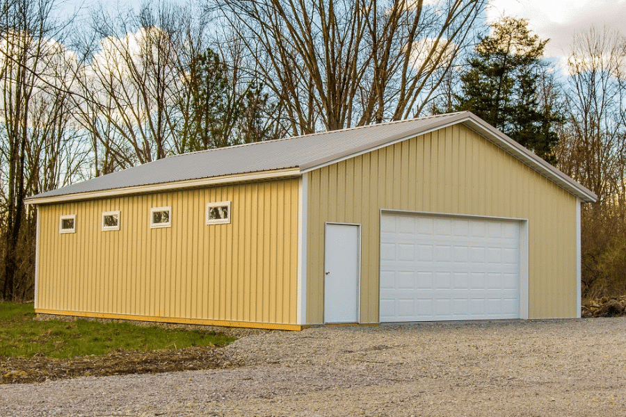 Durable And Low maintenance 100x100 pole Barn Garage Kits