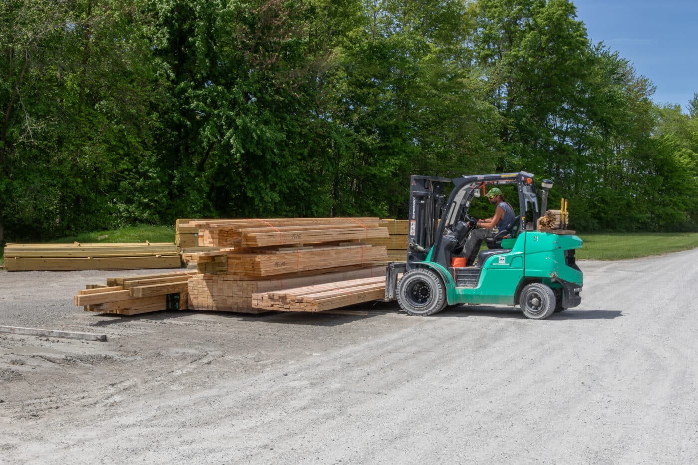 assembly of an order for 45x45 barndominium for sale in ohio