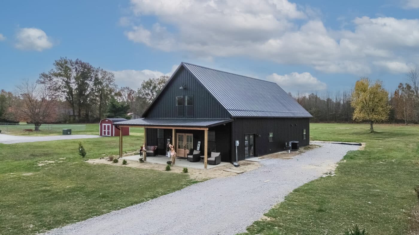 black-barndominium-corner-view-45x45-barndominiums-for-sale-in-ohio-scaled