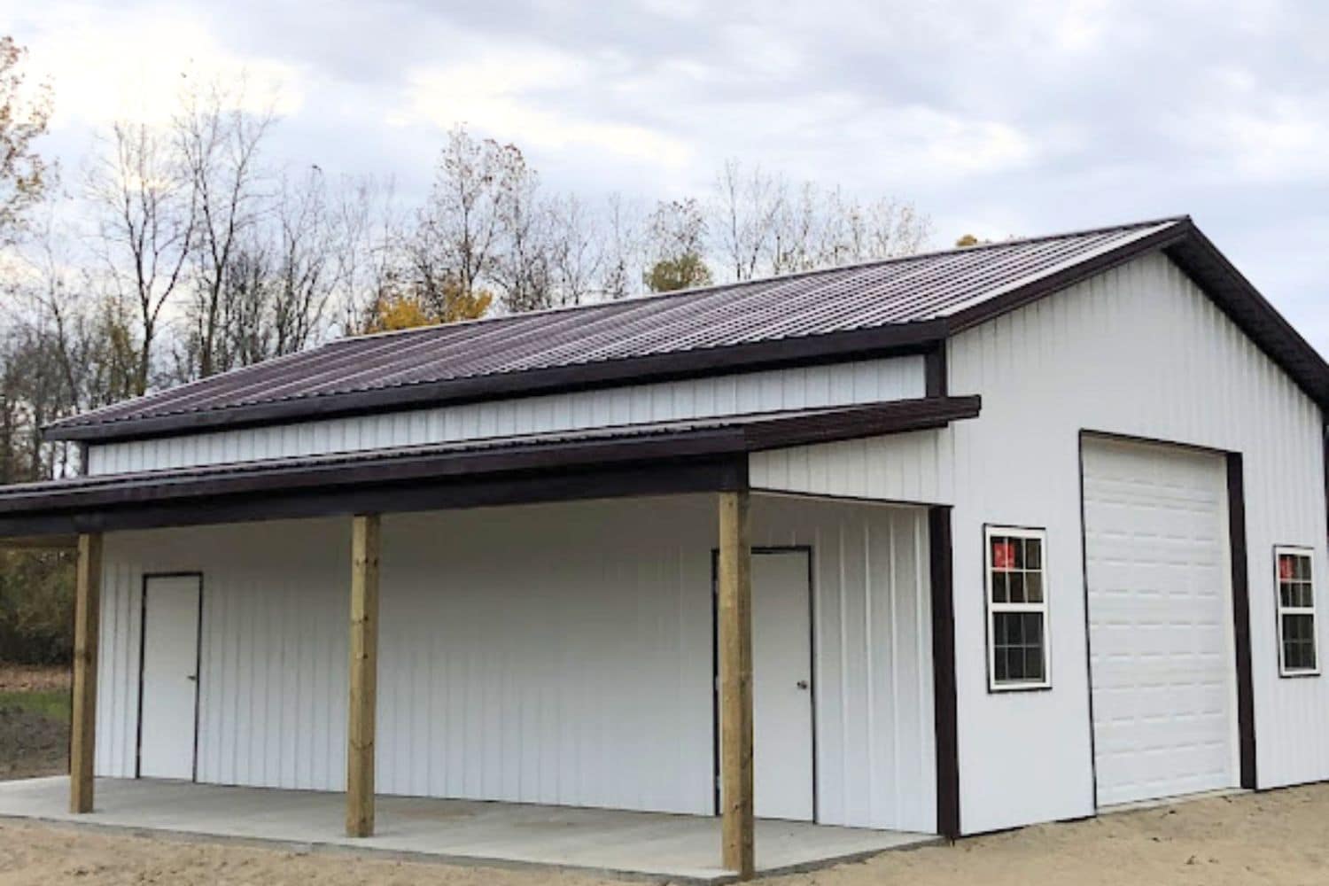 customizable 15x30 pole barn garages for sale in ohio