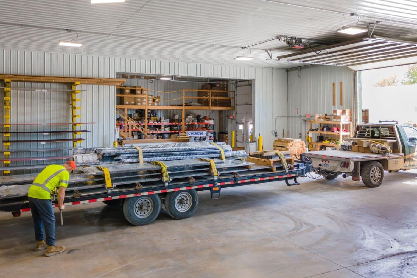 delivering 60x100 pole barn garage kits for sale in ohio