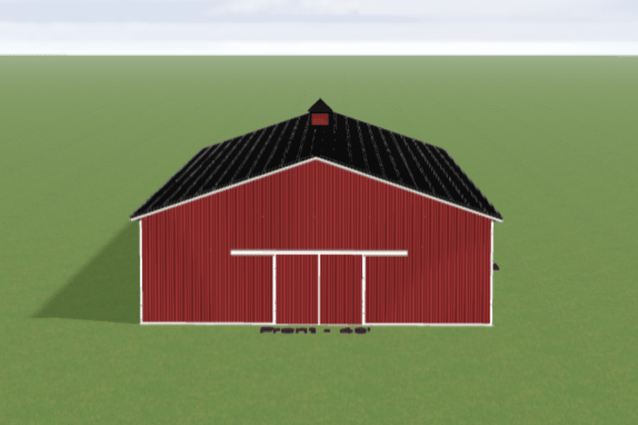 designing a 40x100 agricultural pole barn