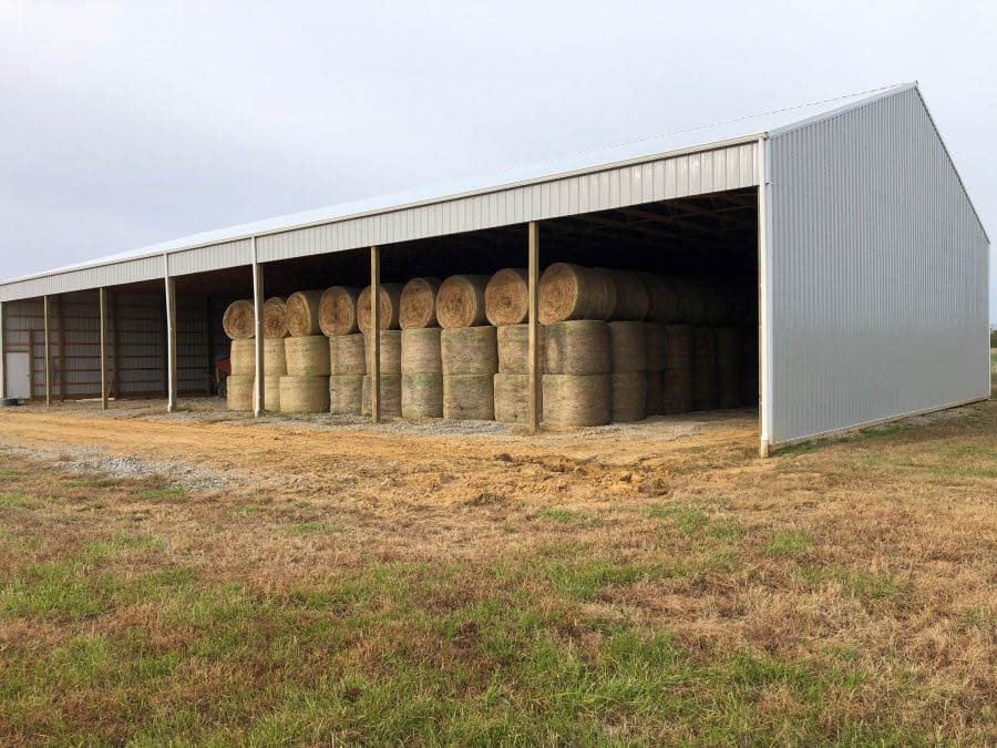 40x50 Agricultural Pole Barn | CMT Components