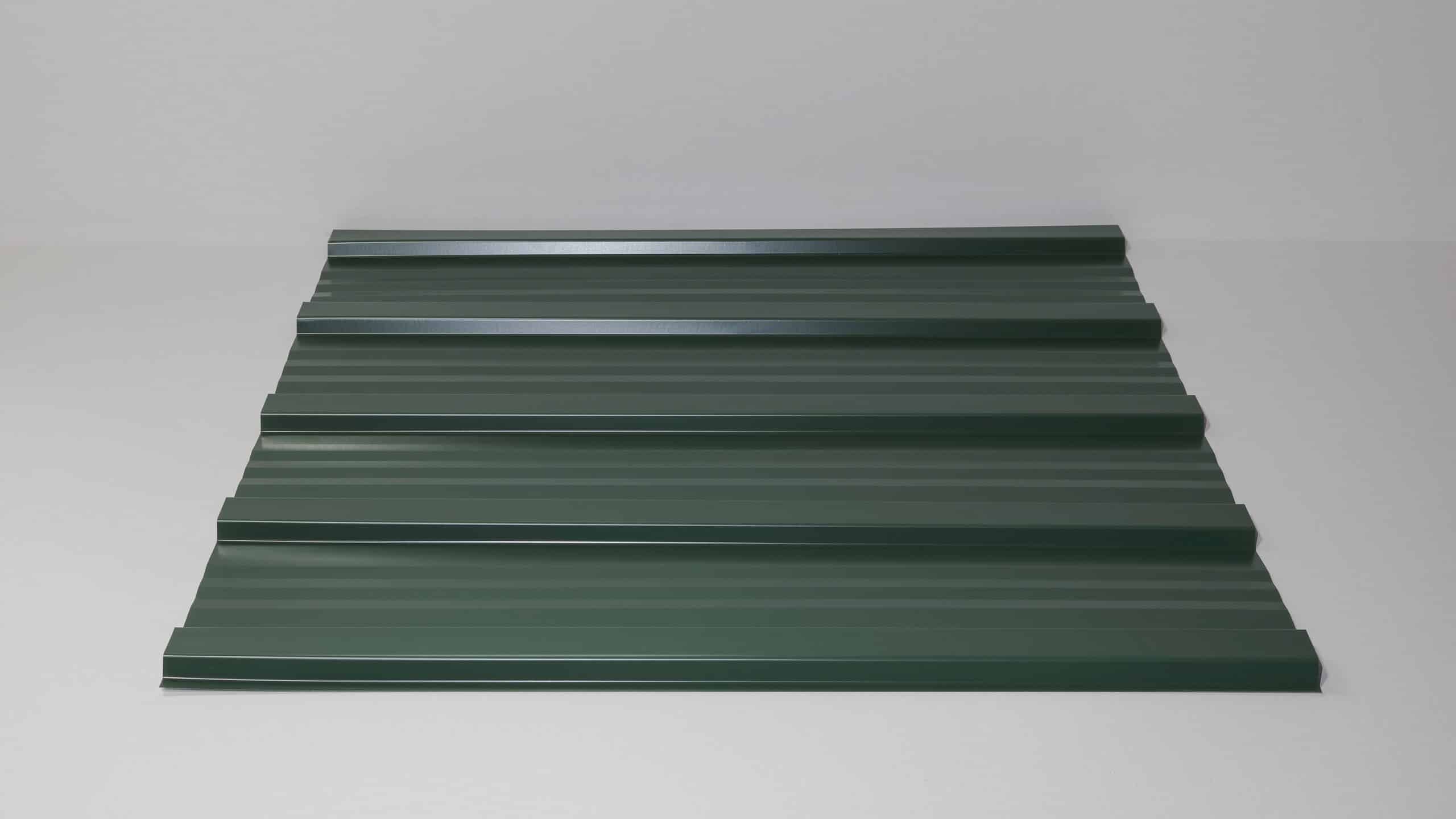 side view of green b loc panel