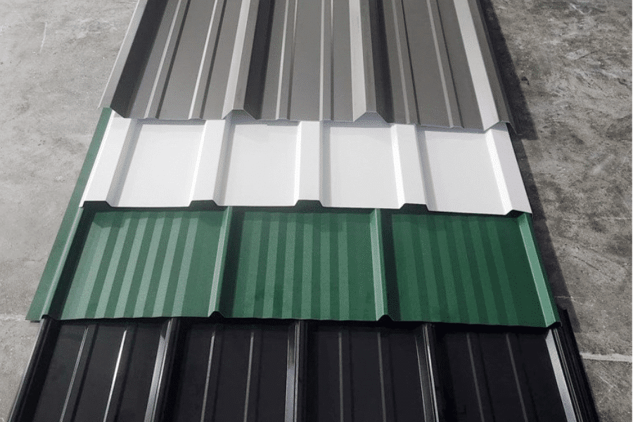 metal panels for a 24x24 barndominium