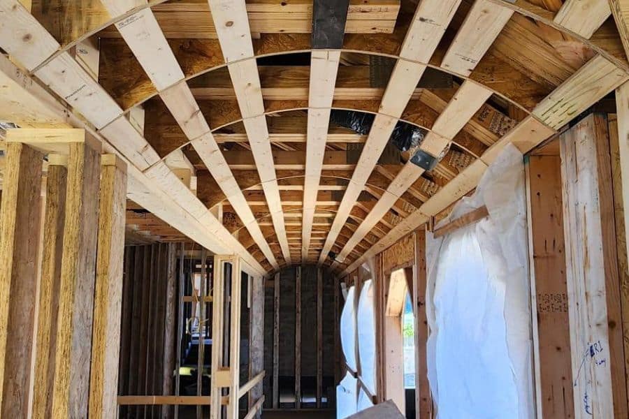 custom roof trusses for 30x48 pole barn garages